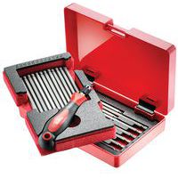 Set van 25 schroevendraaierbladen