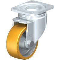 Roulette pivotante acier - bandage PU - corps aluminium - Blickle