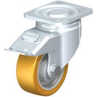 Roulette pivotante acier bandage PU Extrathane® corps fonte - Blickle
