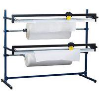 Afroller/snijder voor papier, noppenfolie en schuimfolie 1080 mm 2 rol