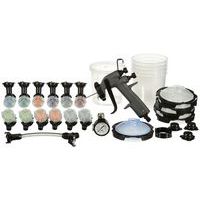 Complete kit voor industrieel sproeipistool