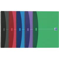 Spiraalblok 210x297 100p 90g gelinieerd 7 mm - set van 20 - Oxford