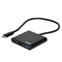 Mini-dockingstation USB-C + USB-A + HDMI - Port Connect