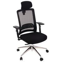 Bureaustoel Maggi, Met armleggers: ja, Type voet: Wielen, Zitting materiaal: Stof, Hoofdsteun: ja