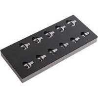Module mousse 1/3 de 11 embouts dyna 14x18 fourche en mm - Sam