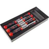 Module mousse 1/3 de 7 tournevis bi-matiere fente - Pozidriv - Sam