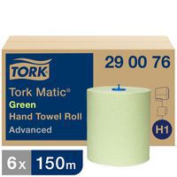 Handdoekrol Tork Matic groen voor H1
