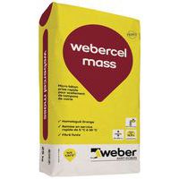 Microbeton met snelle uitharding - Webercel mass - 25 kg