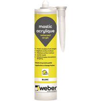 Mastic multi usages acrylique - Weberseal 300 mL