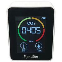 CO2-, temperatuur- en vochtigheidsmeter - Manutan