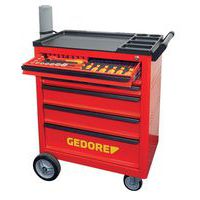 Servante d´atelier avec assortiment haute tension 103pcs - Gedore