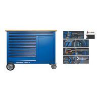 Établi 1504 XL-S avec assortiment outils AGRI 306 pcs - Gedore