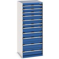 Ladekast met 11 laden Cubio - 1600x650x650mm - Bott