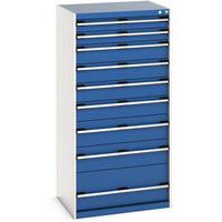 Ladekast met 9 laden Cubio - 1600x800x650mm - Bott