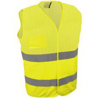 Veiligheidsvest van polyester/netstof met grijze stroken - Singer Safety