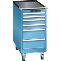 Verrijdbare ladekast 18x36E (bxdxh) 411x725x840 mm - Lista