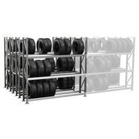Rayonnage pneu quadruple profondeur Espivol - Manorga