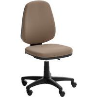 Fauteuil de bureau bas en tissu avec accoudoirs Open - Quadrifoglio