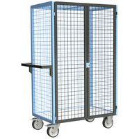 Veiligheidsrolcontainer met houten blad - Draagvermogen 500 kg - FIMM