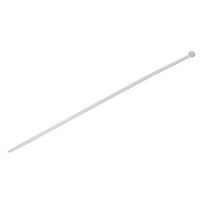 Colliers de serrage nylon blancs - Largeur 4,8mm - Manutan Expert