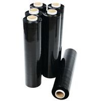 Film étirable, 12,7 cm x 305 m, rouleaux de film transparent étirable et durable, lot de 2, calibre 80, film robuste étirable avec poignées pour emballage de palettes, expédition, déménagement | FR