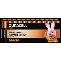 Alkalinebatterij AAA Plus PowerBoost - 24 stuks - Duracell