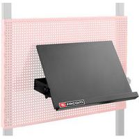 Laptophouder te bevestigen op geperforeerd paneel - Facom