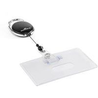 Porte-badge pour 1 carte avec enrouleur STYLE noir - Durable