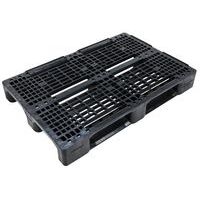 Middelgrote pallet op sleden - Gerecycled HDPE - Manutan Expert