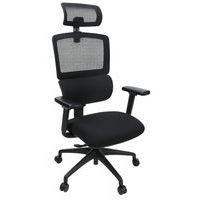 Siège de bureau ergonomique noir Eros