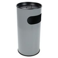 Poubelle-cendrier avec ouverture - 30 L ou 50 L - Manutan Expert