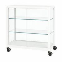 Presentatiebalie op wielen - 100x50x100 cm - Sarazino Vitrines