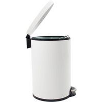 Poubelle à pédale avec seau intérieur en métal Serene - EKO