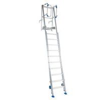 Telescopische steunladder - 10 tot 18 treden - Solide