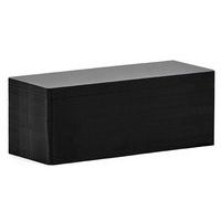 Cartes à imprimer PVC - Noir - Lot de 100 - Sogedex
