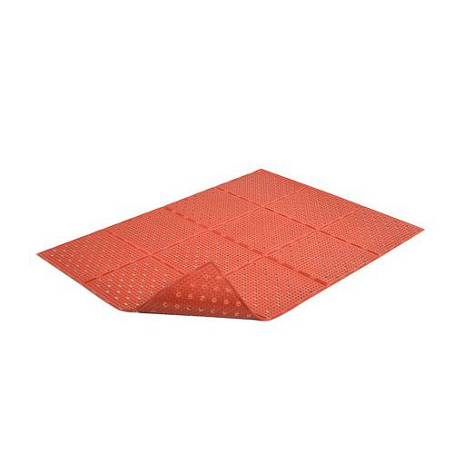 Antislipmat voor keukens Multi Mat II® Red - Notrax Antislipmat voor keukens Multi Mat II® Red - Notrax