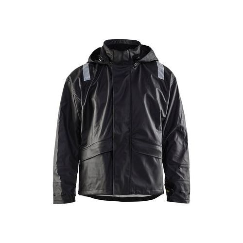 Regenjas High Vis 4302 Level 2 Zwart - Blåkläder