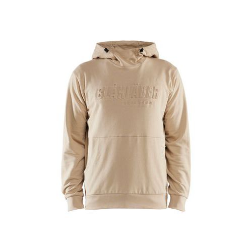 Hoodie 3D Print Beige limited - Blåkläder