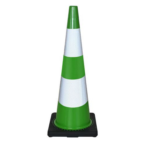 Verzwaarde afbakeningskegel van pvc - Viso