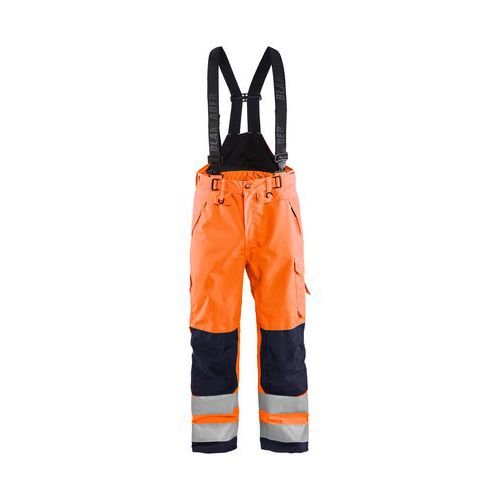 High Vis shell werkbroek Oranje/Marineblauw - Blåkläder