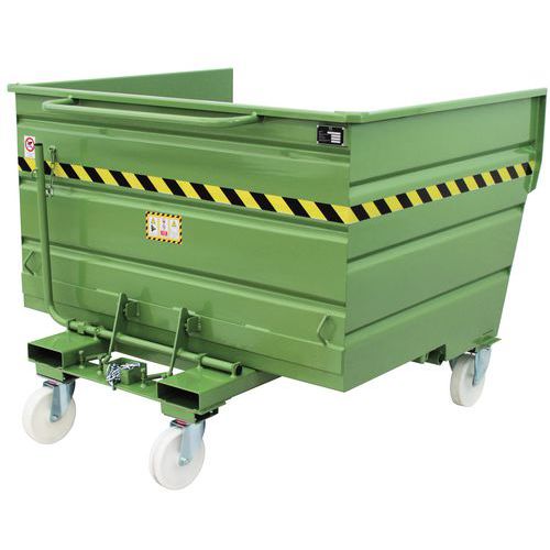 Multifunctionele stalen kiepcontainer - Justrite