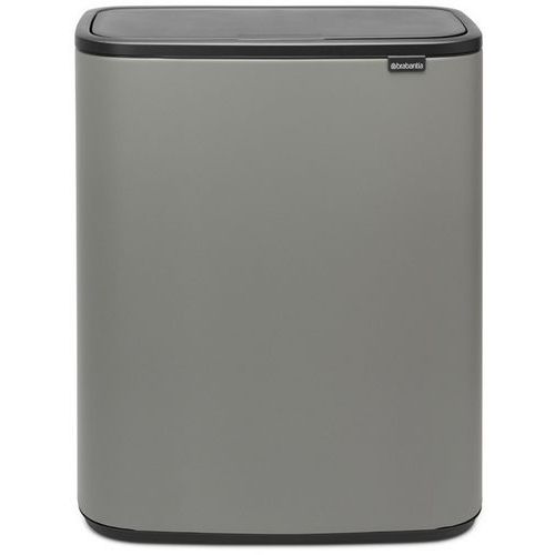 Touch bin Bo met 2 binnenemmers 2x30 liter grijs_Brabantia