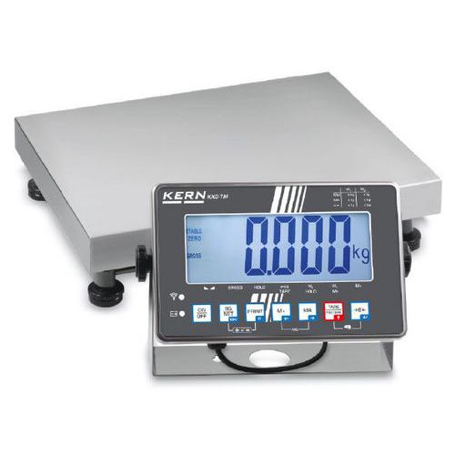 Plateauweegschaal met bescherming IP IXS - Kern