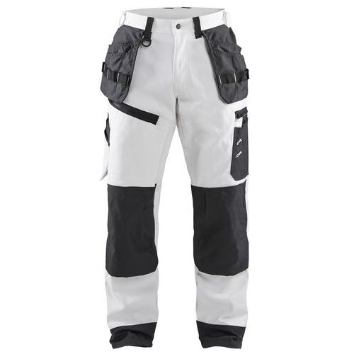 Werkbroek Wit/Donkergrijs - Blåkläder