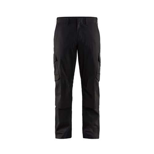 Pantalon industrie à poches genouillères noir/gris foncé - Blåkläder