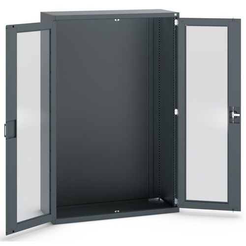 Kast Cubio 2 transparante deuren H2000mm - Bott