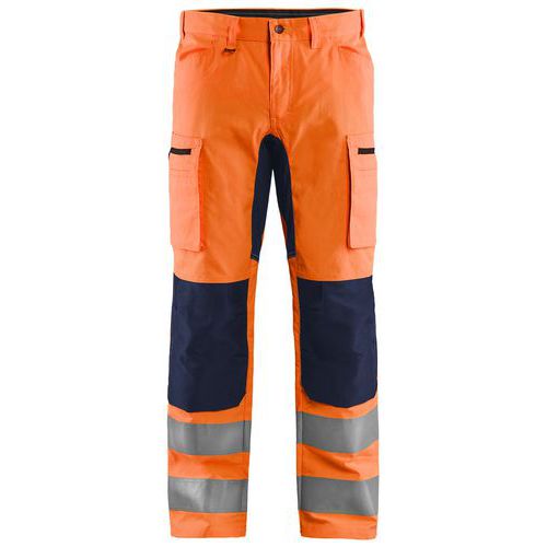 High Vis werkbroek met stretch - Blåkläder