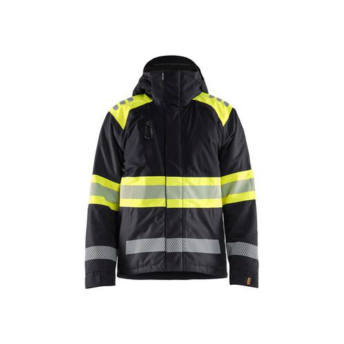Hi-Vis winter jacket class1 Zwart/Geel - Blåkläder