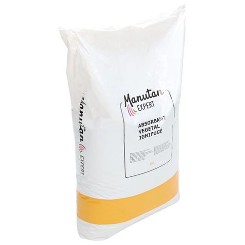 Plantaardig brandwer. absorptiemiddel 40l - Manutan Expert
