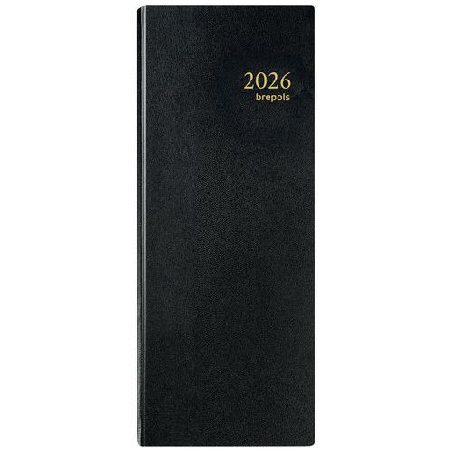 Agenda Saturnus zwart weekindeling - 7 dagen/2 pagina's - Groot formaat - Jaar 2025 Agenda Saturnus zwart weekindeling - 7 dagen/2 pagina's - Groot formaat - Jaar 2025